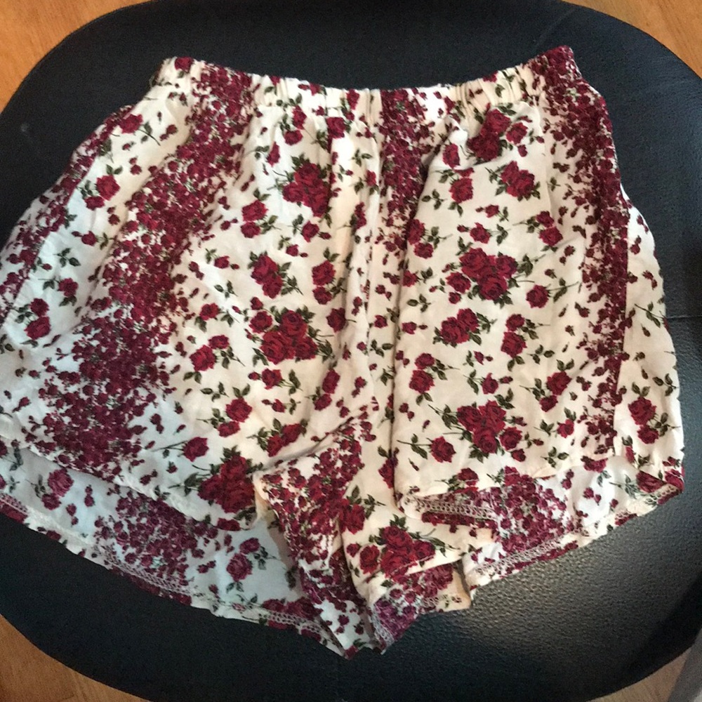 Brandy Melville floral shorts